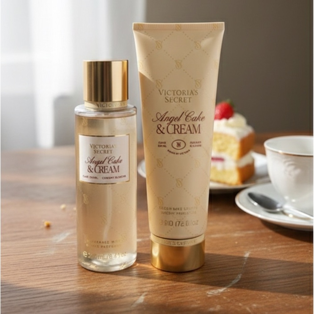 Victoria’s Secret Angel Cake & Cream 🍰✨